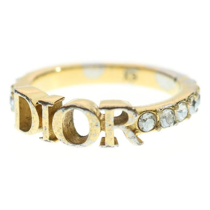 DIOR Dio(r)evoution Ring With Logo Stone Ring Women's Gold R1009dvocy_d301