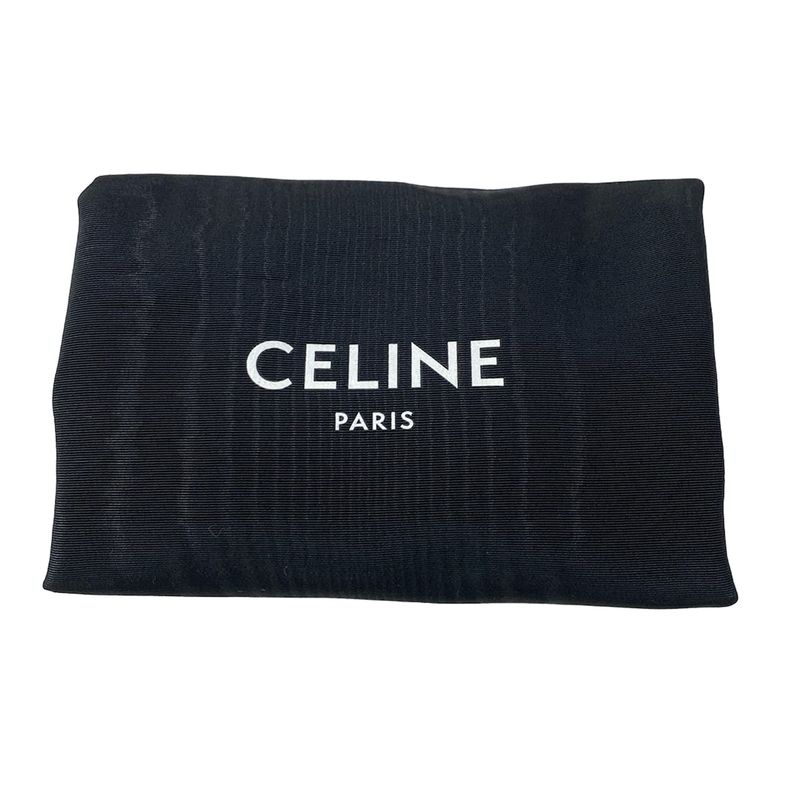 Celine Shoulder Bag Teen Triomphe Bag Ivory And Brown Leather