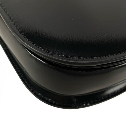 Celine Handbag Mini Buzas Cles A Triomphe Black Leather