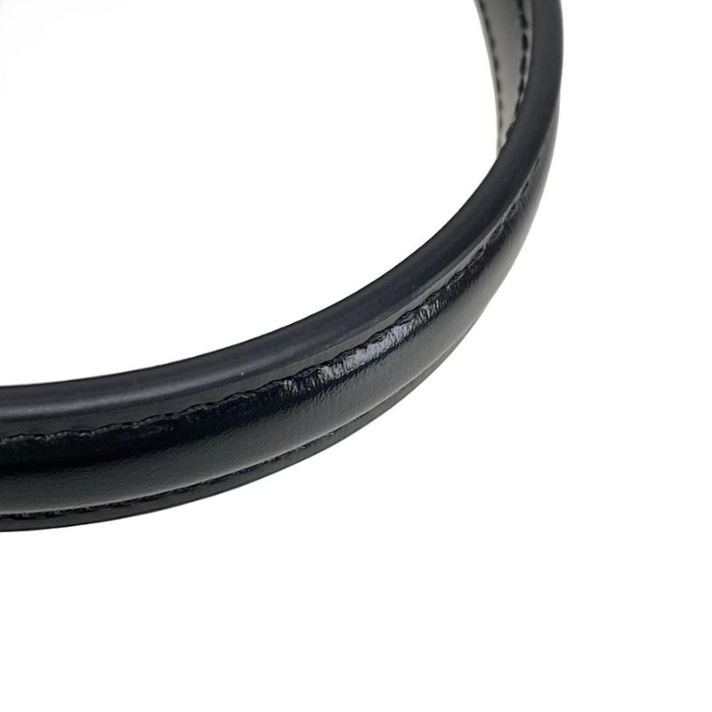 Celine Handbag Mini Buzas Cles A Triomphe Black Leather