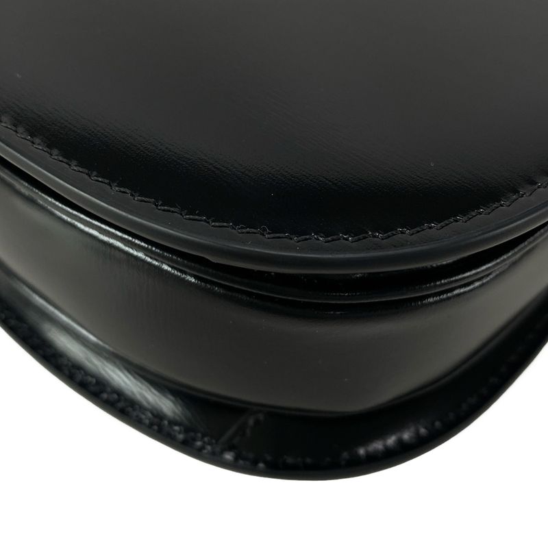 Celine Handbag Mini Buzas Cles A Triomphe Black Leather