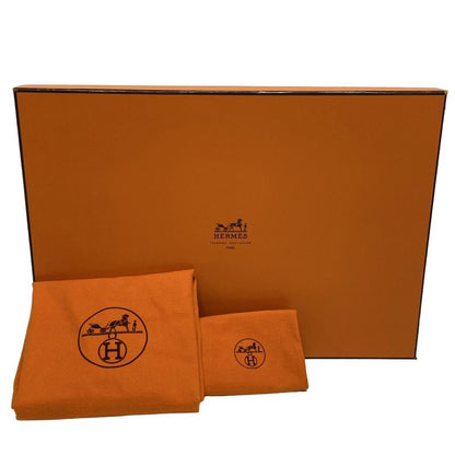 Hermes Shoulder Bag Evelyn PM Orange Gold Hardware