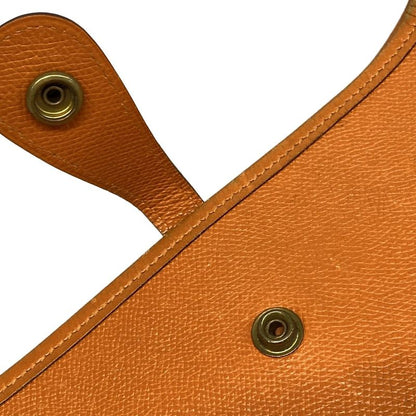 Hermes Shoulder Bag Evelyn PM Orange Gold Hardware