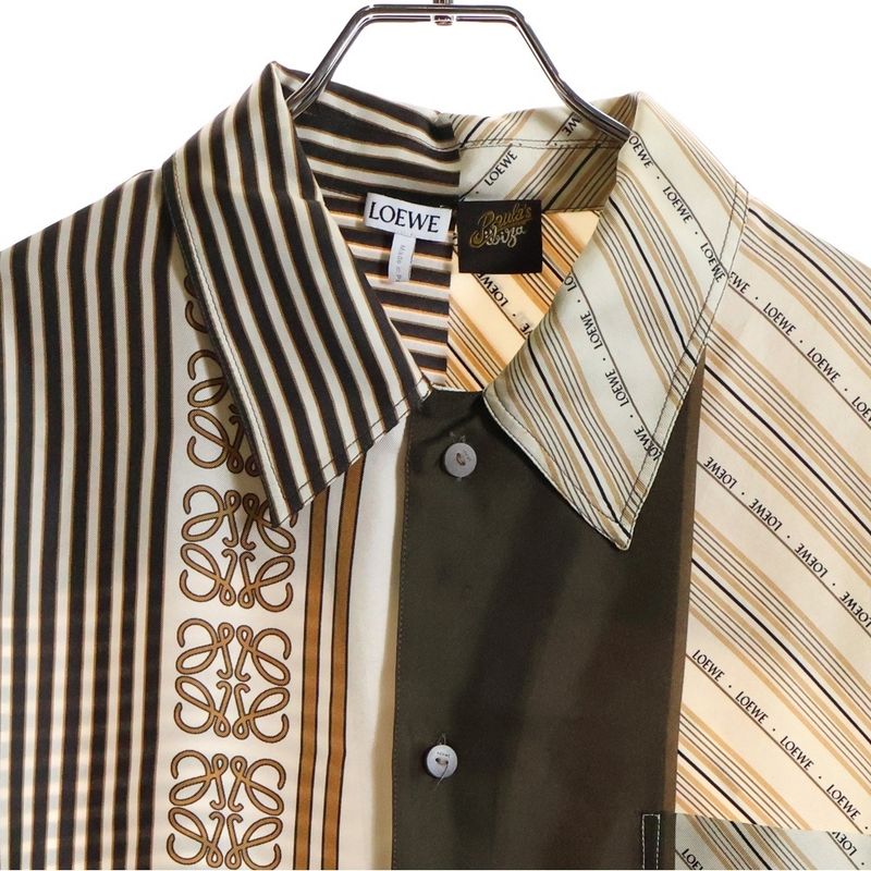 Loewe Paula's Ibiza Silk Shirts Paula's Ibiza Silk Shirt Button Down Short