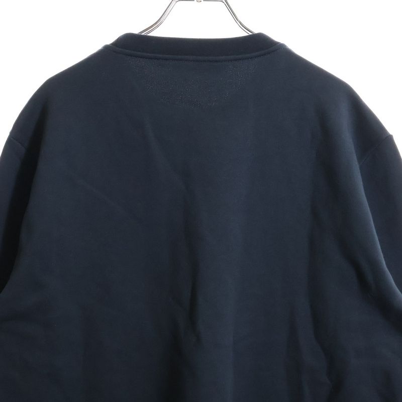 Hermes CDS Crewneck Sweater Chest Logo Design Crew Neck Sweatshirt Sweater Navy