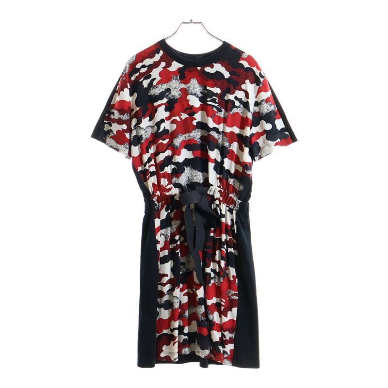 Louis Vuitton 18SS Cloud Pattern Dress Total Silk Cloud Pattern Dress Women