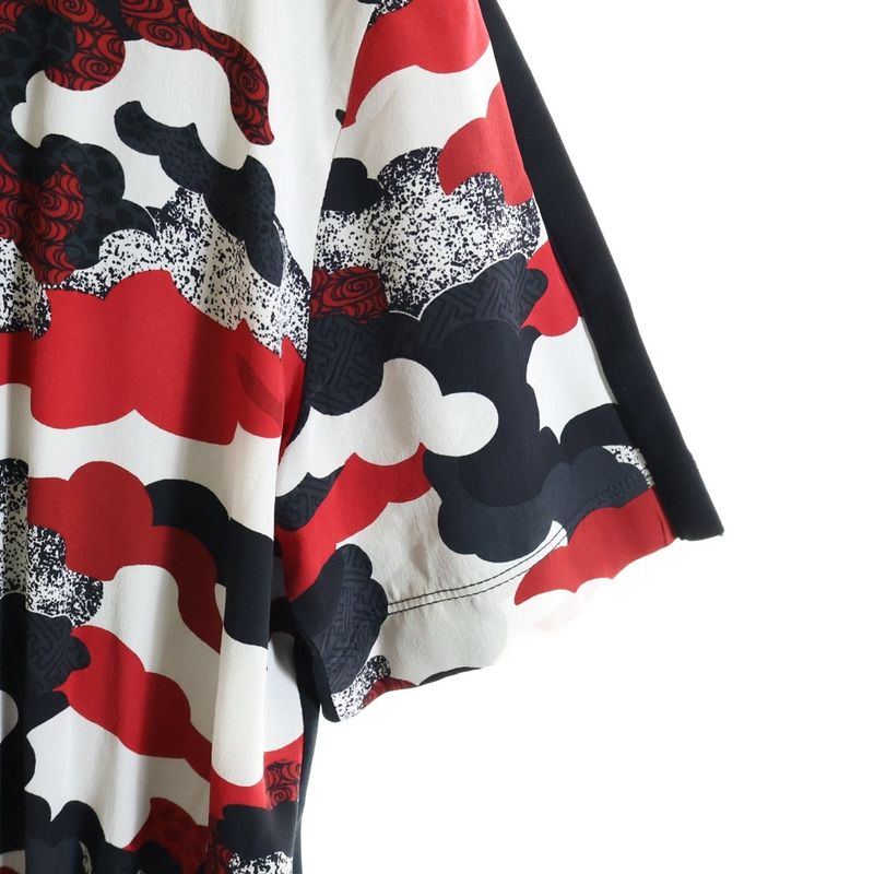 Louis Vuitton 18SS Cloud Pattern Dress Total Silk Cloud Pattern Dress Women