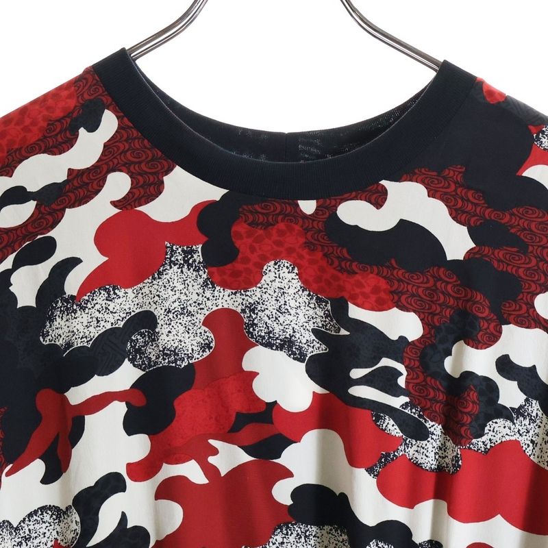 Louis Vuitton 18SS Cloud Pattern Dress Total Silk Cloud Pattern Dress Women