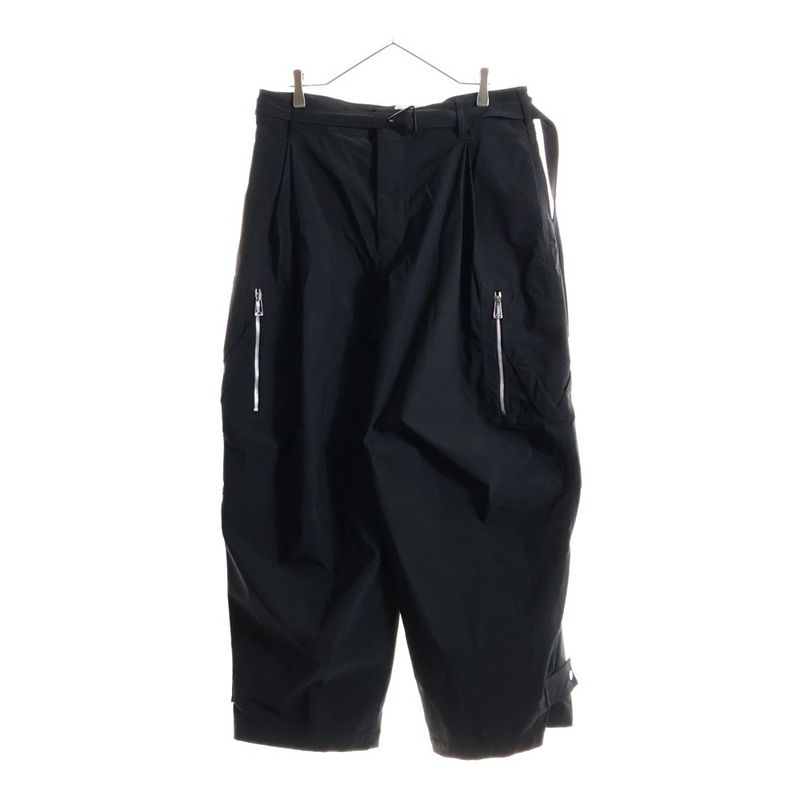 Bottega Veneta WAID Cargo Pants Wide Cargo Pants Black 683553 V19s0