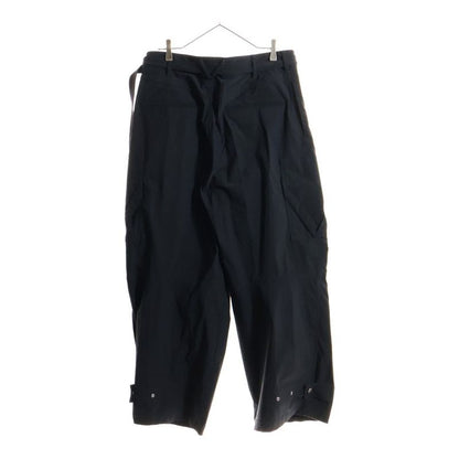 Bottega Veneta WAID Cargo Pants Wide Cargo Pants Black 683553 V19s0