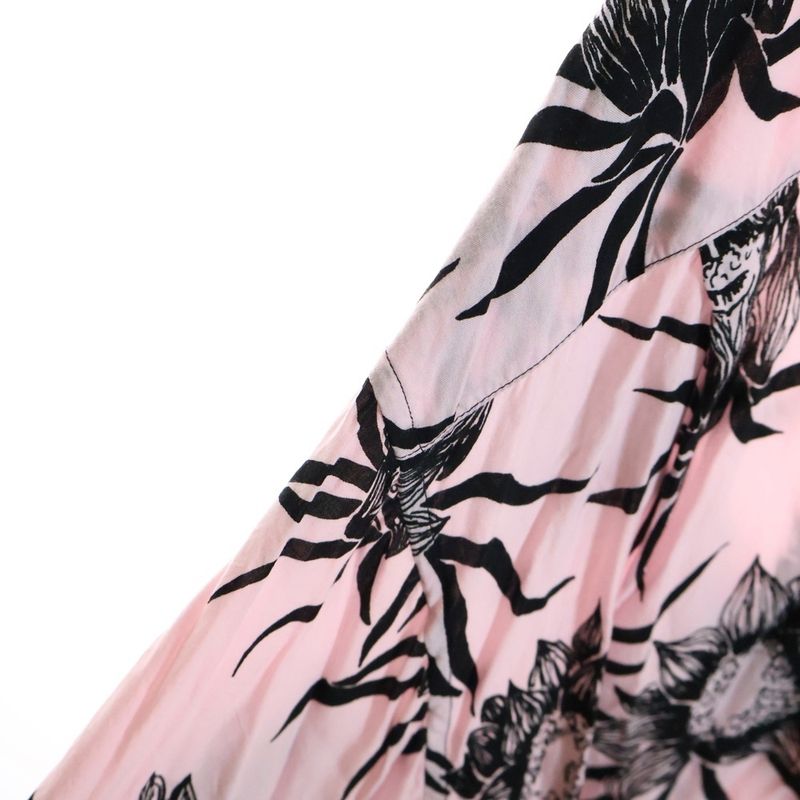 Celine Loose Hawaiian Shirt Allover Hawaiian Shirt Open Collar Short Sleeve