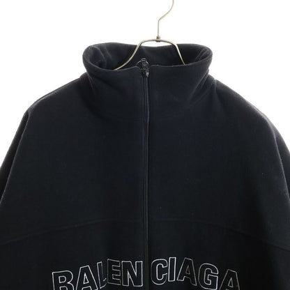 Balenciaga 18AW Fleece Track Suit Jacket Black 534315 Tbu14