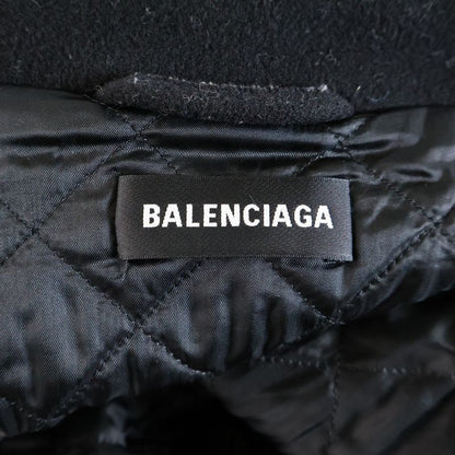 Balenciaga 18AW Fleece Track Suit Jacket Black 534315 Tbu14