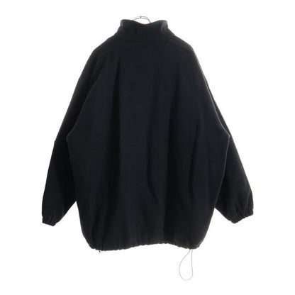 Balenciaga 18AW Fleece Track Suit Jacket Black 534315 Tbu14