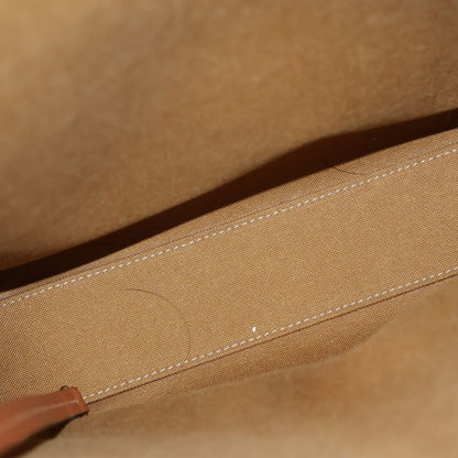 Celine Triomphe Vertical Cabas Small Handbag Shoulder Bag Brown PVC