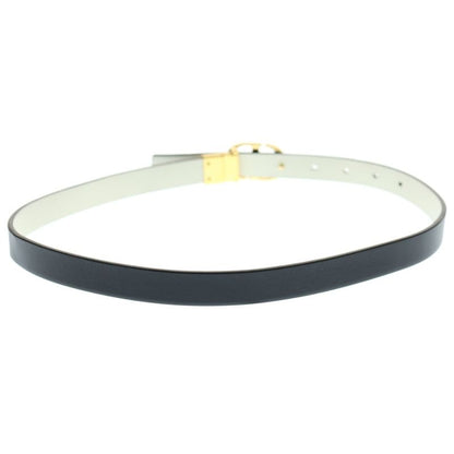 DIOR CD Logo Reversible Belt Women Black/gold