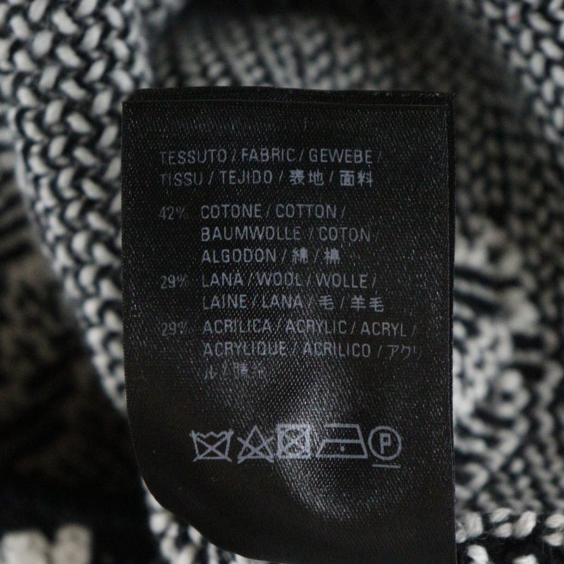 Balenciaga 20AW Crewneck 3D Scribble KNIT Sweater Crew Neck Scribble Knit