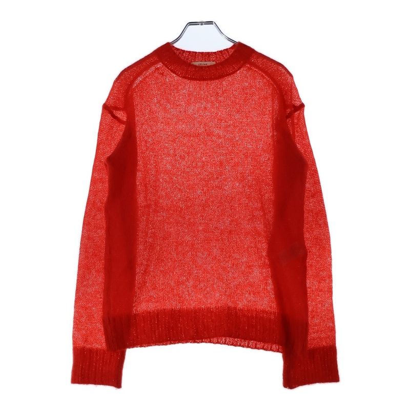 Celine Phoebe Period Mohair Low Gauge Crewneck Pullover Long Sleeve Knit