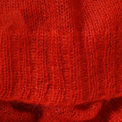 Celine Phoebe Period Mohair Low Gauge Crewneck Pullover Long Sleeve Knit