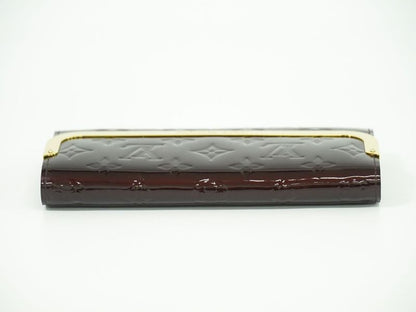 Authentic Louis Vuitton LV Portefeuille Rossmore Vernis Leather Long Wallet