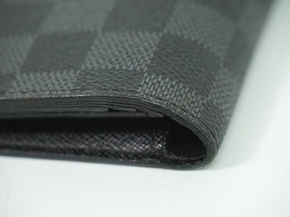 Authentic Louis Vuitton LV Portefeuille Blazer Damier Graphite Long Wallet
