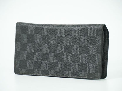 Authentic Louis Vuitton LV Portefeuille Blazer Damier Graphite Long Wallet