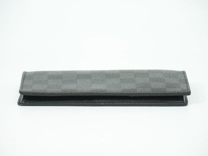 Authentic Louis Vuitton LV Portefeuille Blazer Damier Graphite Long Wallet