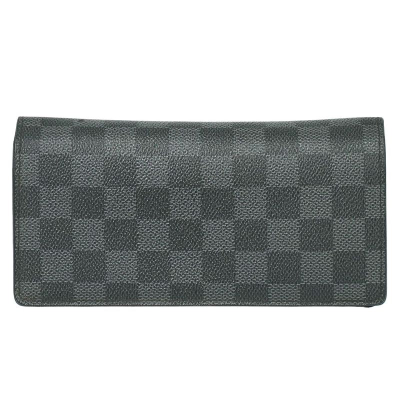 Authentic Louis Vuitton LV Portefeuille Blazer Damier Graphite Long Wallet