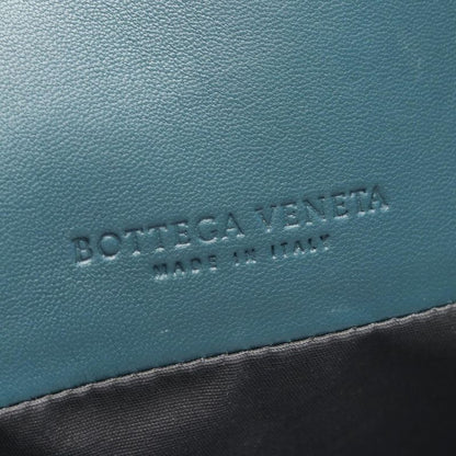 Bottega Veneta Tote Bag Intrecciato Blue Green Leather Intrecciato Tote Bag