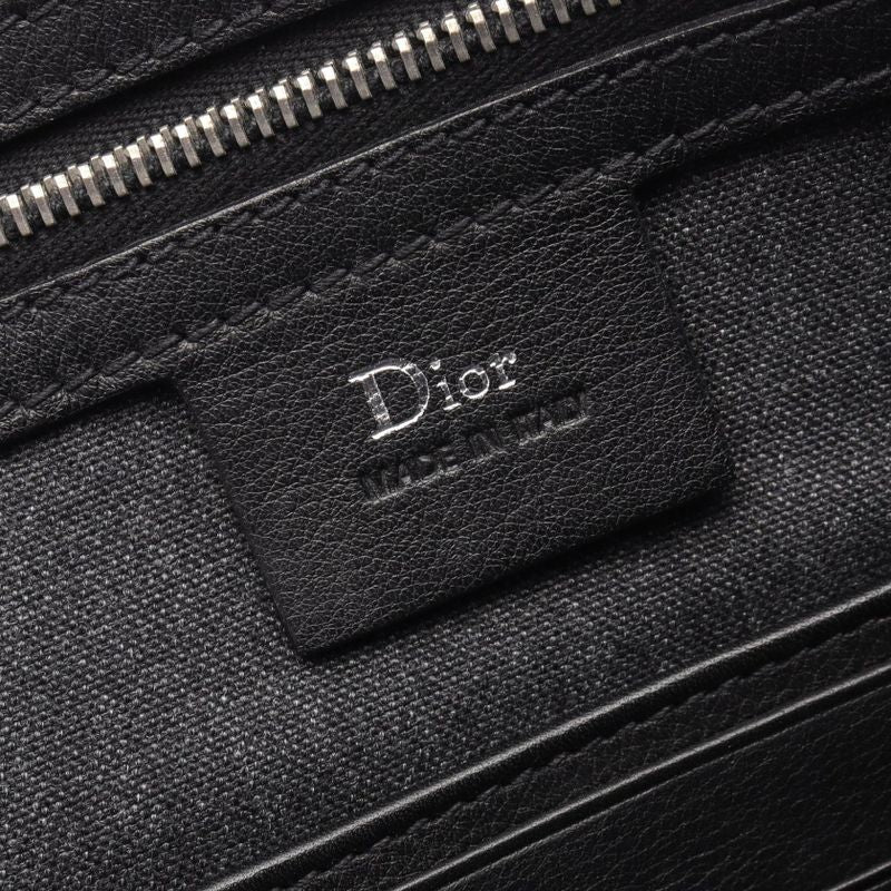DIOR Homme DIOR Homme Second Bag Clutch Bag BK Leather Clutch Bag Men's Used B
