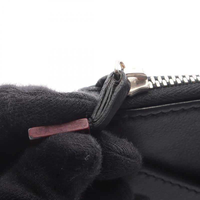 DIOR Homme DIOR Homme Second Bag Clutch Bag BK Leather Clutch Bag Men's Used B