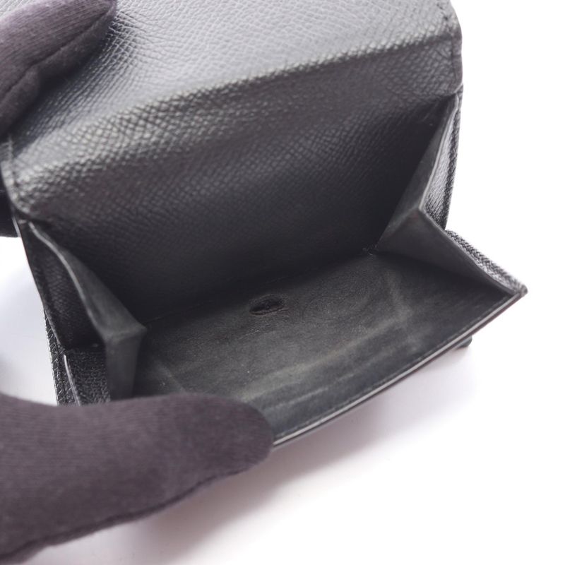 Balenciaga Trifold Wallet Cash Mini Wallet Cash Mini Wallet 593813 Black