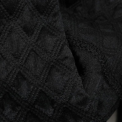 Chanel Collarless Jacket Coco Mark Button Quilted Cardigan P57087k07441 Black