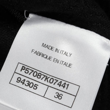 Chanel Collarless Jacket Coco Mark Button Quilted Cardigan P57087k07441 Black