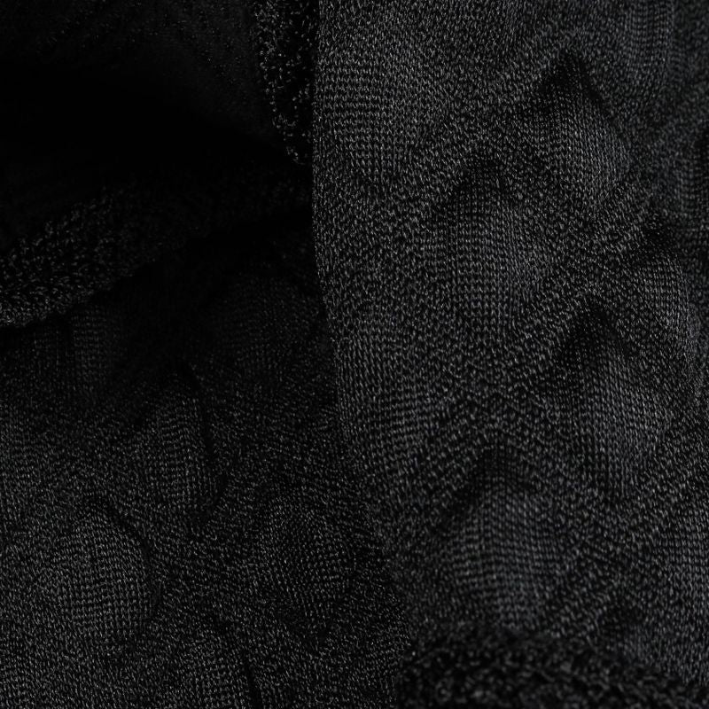 Chanel Collarless Jacket Coco Mark Button Quilted Cardigan P57087k07441 Black