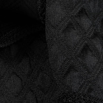 Chanel Collarless Jacket Coco Mark Button Quilted Cardigan P57087k07441 Black