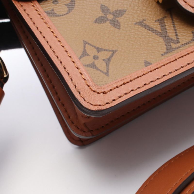 Louis Vuitton Shoulder Bag Dauphine MINI Monogram Reverse M45959 PVC Coated