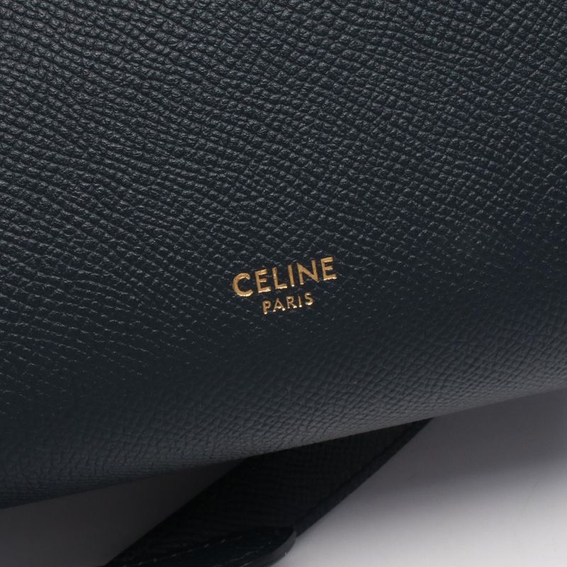 Celine Handbag BELT BAG Micro Belt Bag Micro F-lm-1199 Navy Leather Belt Bag