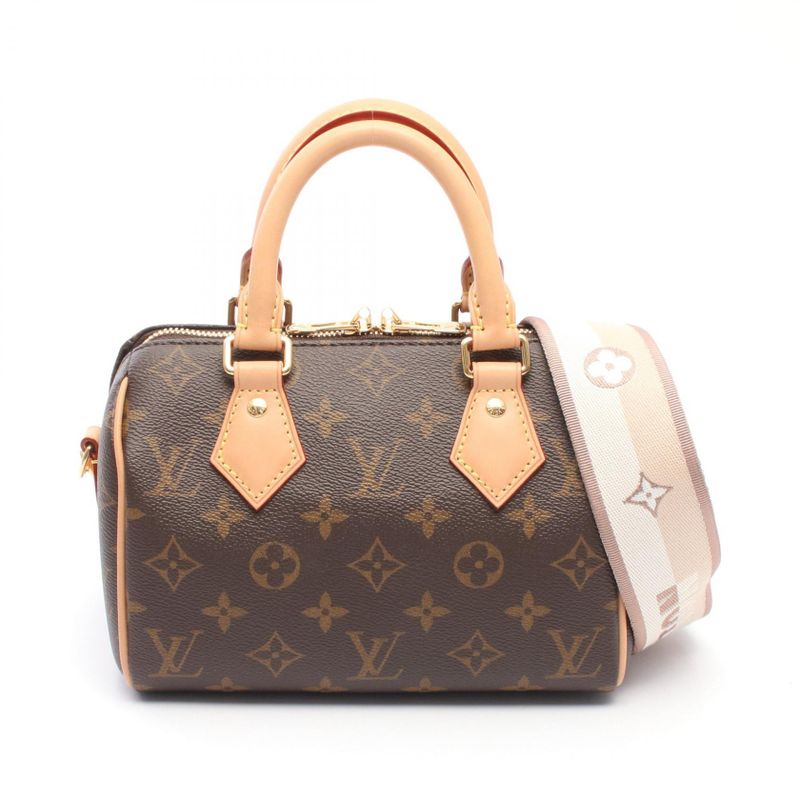 Louis Vuitton Handbag Speedy Bandouliere 20 Monogram Beige M46222 Beige PVC
