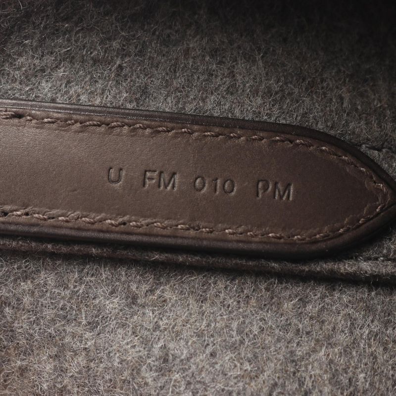 Hermes Tote Bag Sac De Pansage Groom 079956ck Grimoire/evene Fabric Leather Sac