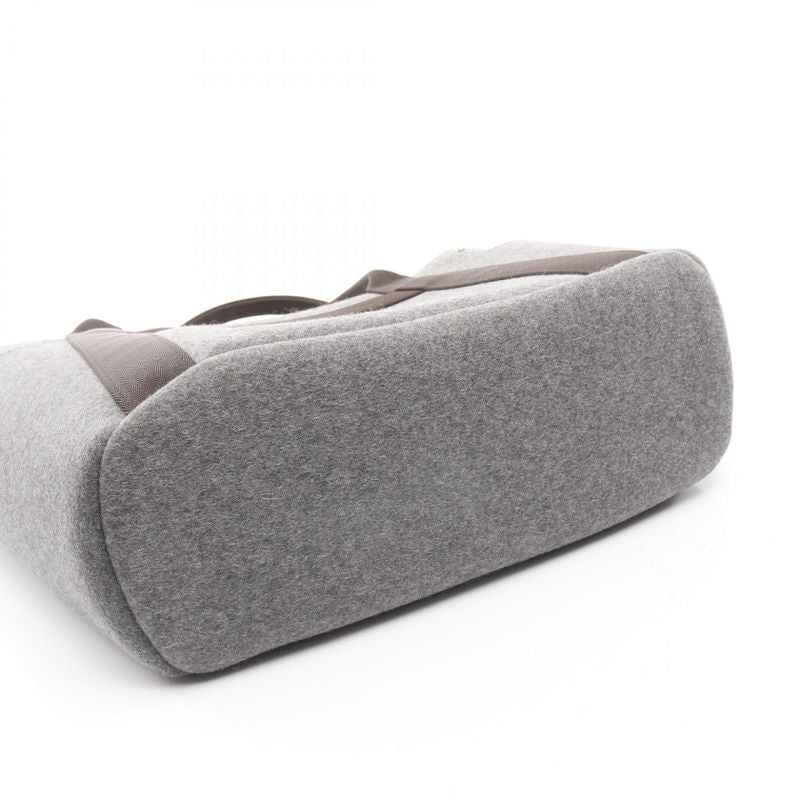 Hermes Tote Bag Sac De Pansage Groom 079956ck Grimoire/evene Fabric Leather Sac