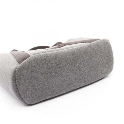 Hermes Tote Bag Sac De Pansage Groom 079956ck Grimoire/evene Fabric Leather Sac