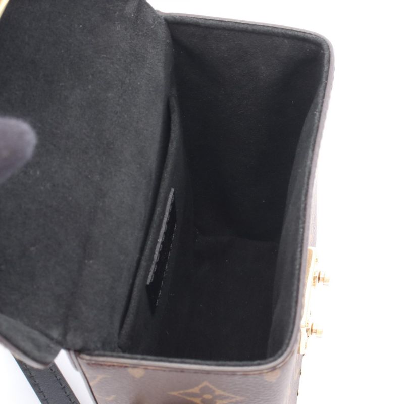 Louis Vuitton Handbag Camera Box Monogram Reverse M82465 PVC Coated Canvas