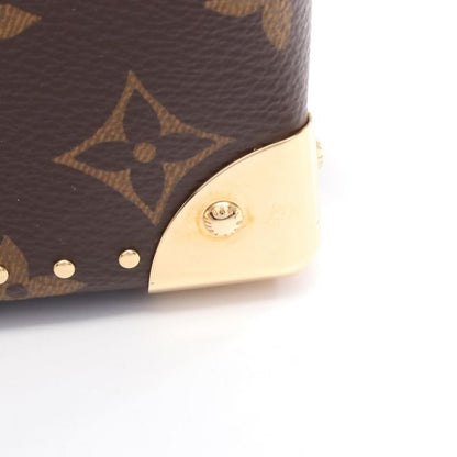 Louis Vuitton Handbag Camera Box Monogram Reverse M82465 PVC Coated Canvas