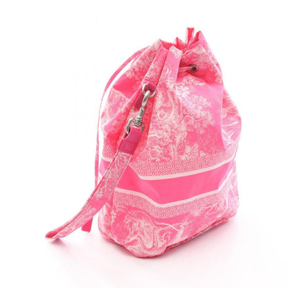 Christian DIOR Pouch Diortravel Toile De Jouy Pink Nylon Toile De Jouy Travel