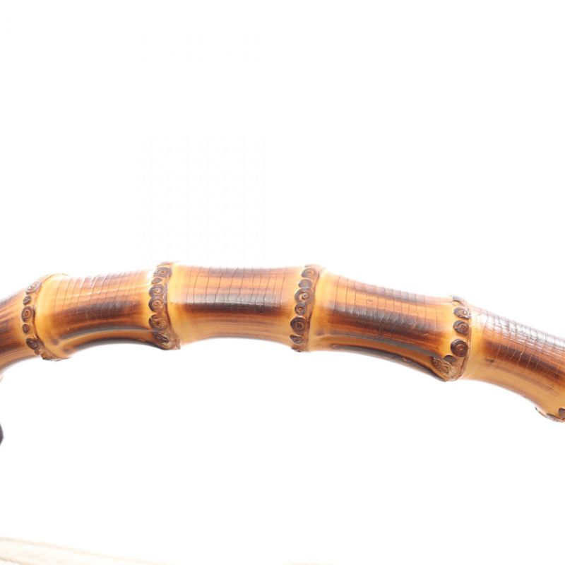 Gucci Shoulder Bag Diana Bamboo 282315 Ivory Leather Bamboo 2way Shoulder Women