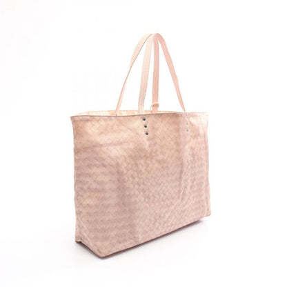 Bottega Veneta Tote Bag Intreccio Illusion Pink Nylon Leather Intreccio Tote