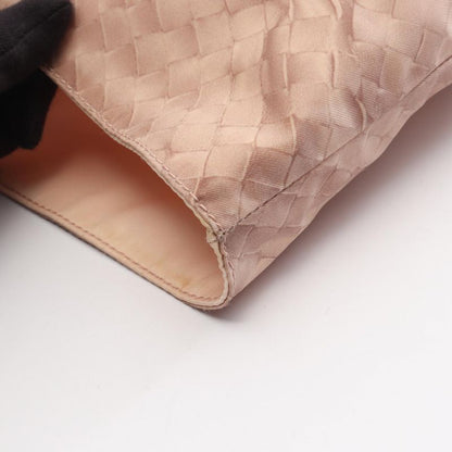 Bottega Veneta Tote Bag Intreccio Illusion Pink Nylon Leather Intreccio Tote