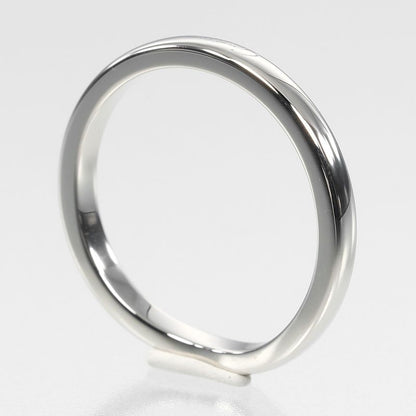 Cartier Ballerina Curve Pt950platinum #10 Ladies 3.3g Ring