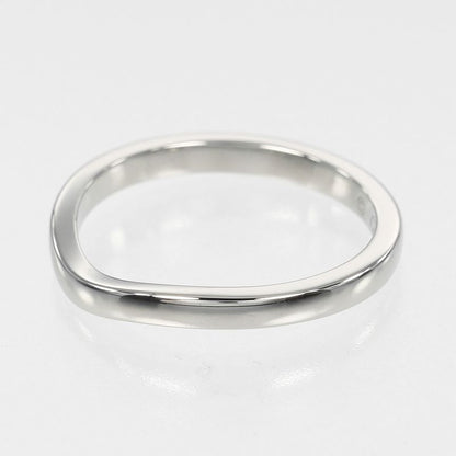 Cartier Ballerina Curve Pt950platinum #10 Ladies 3.3g Ring